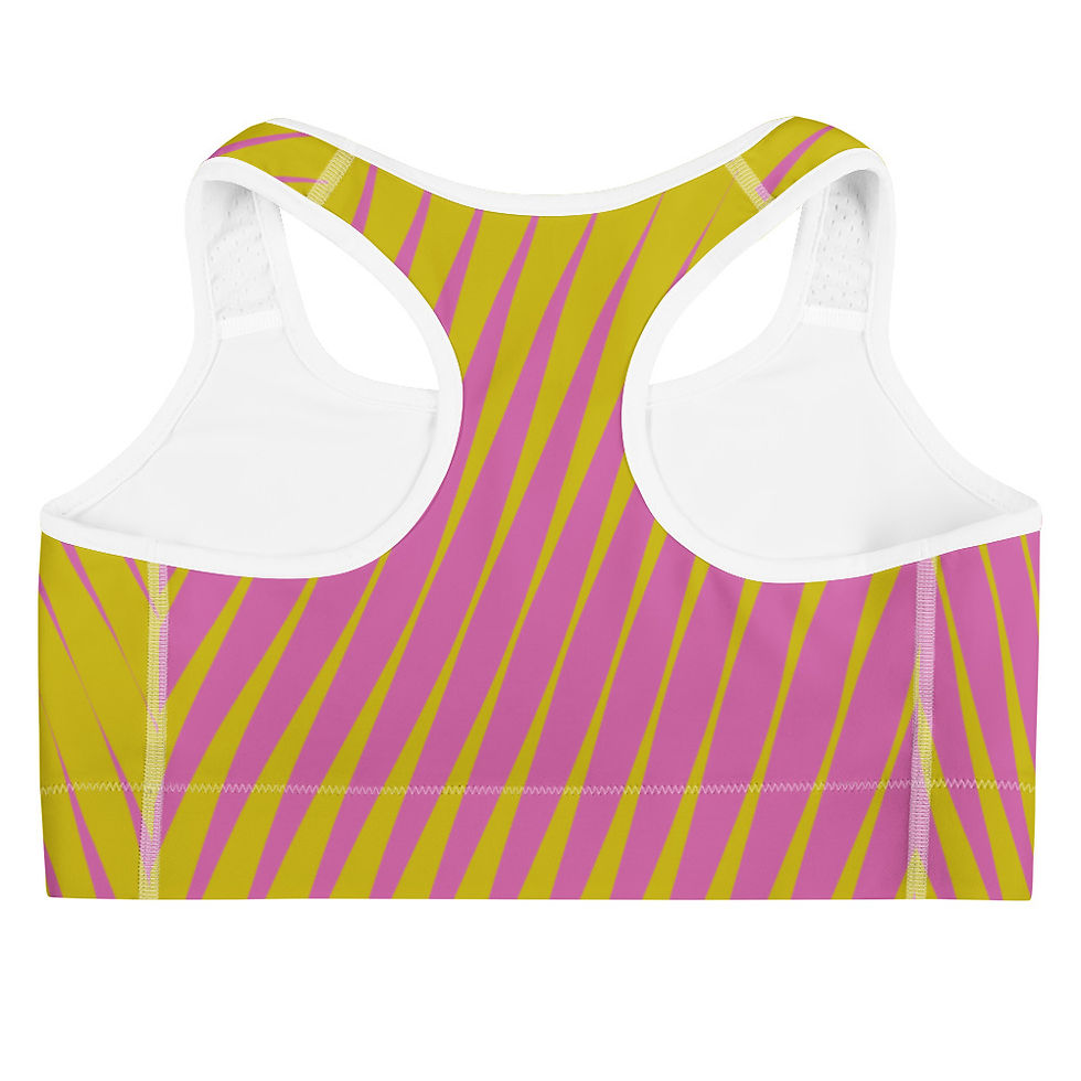 Thumbnail: Tangle Horizontal & Vertical Sports bra