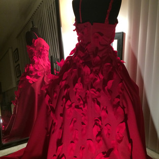 Gray St Couture Rose gown