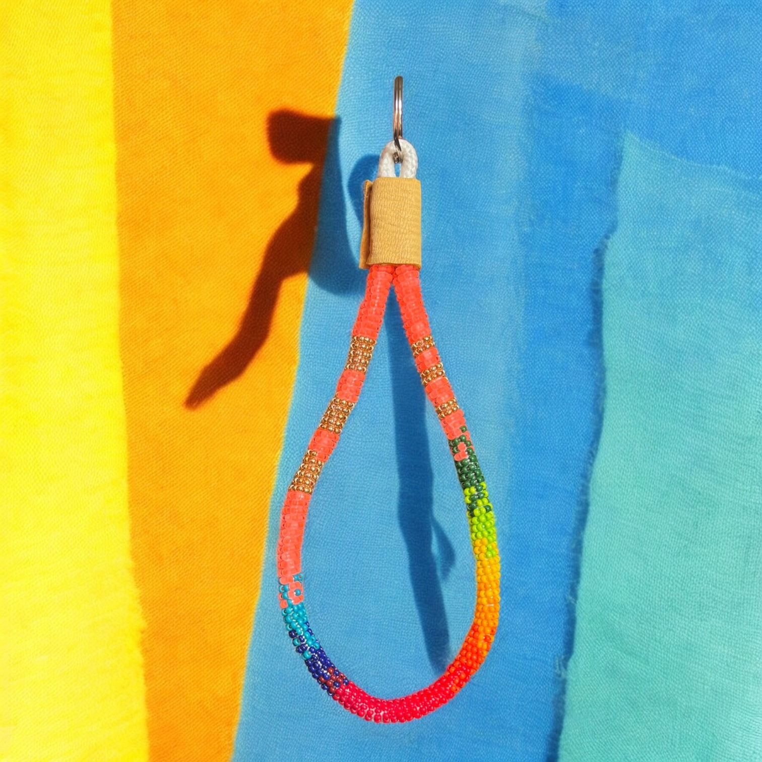 Beaded Wristlet Lanyard