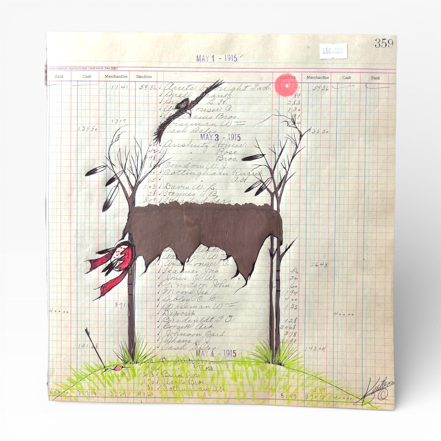 Kenny Miller Ledger Art