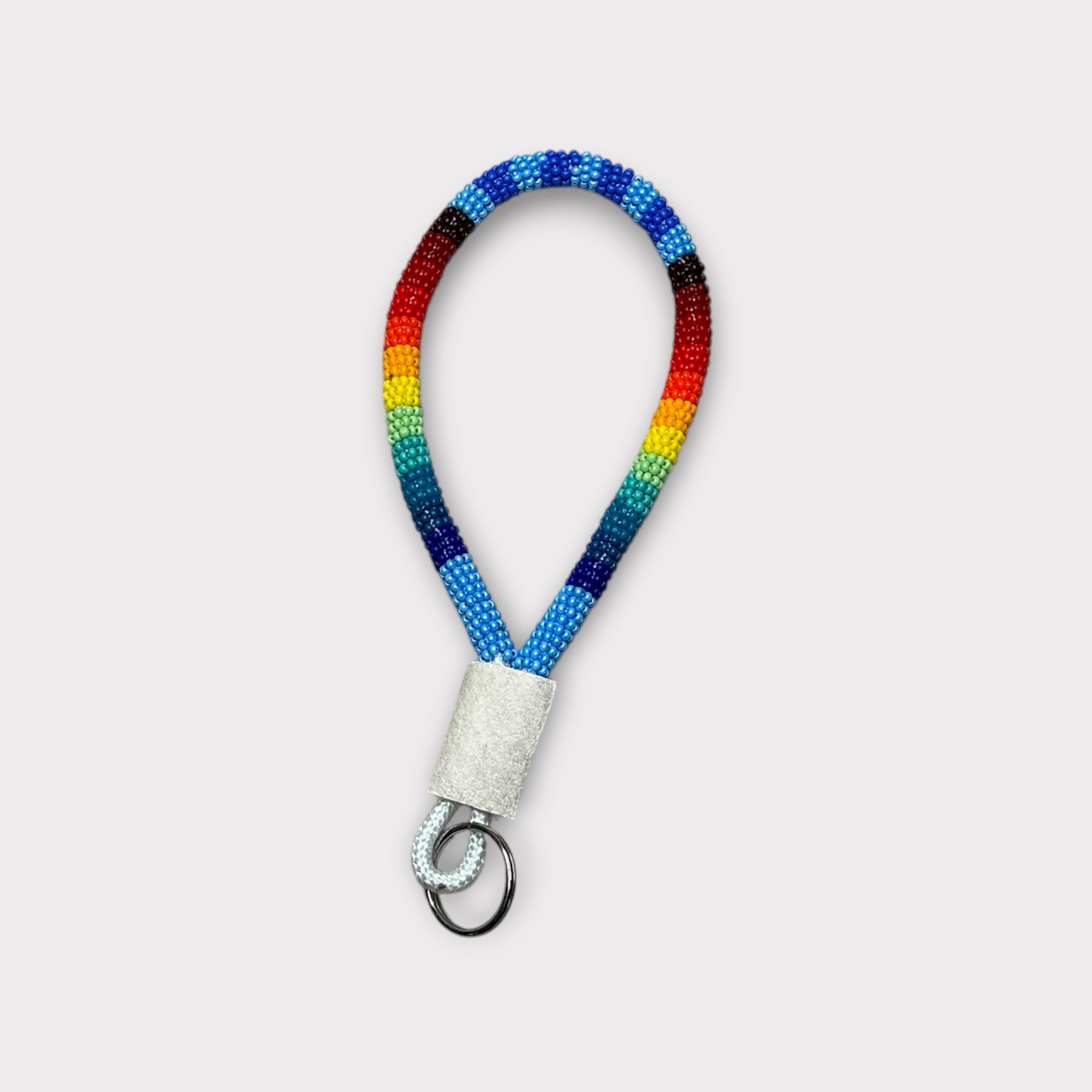 Small beaded keychain 