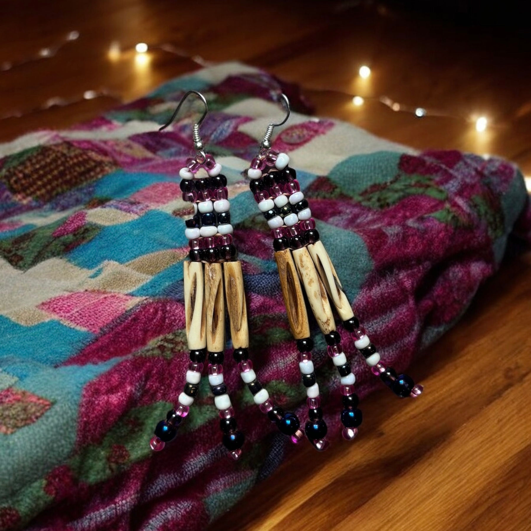 Imitation Bone Earrings