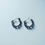 Thumbnail: Small Beaded Hoop Earrings 