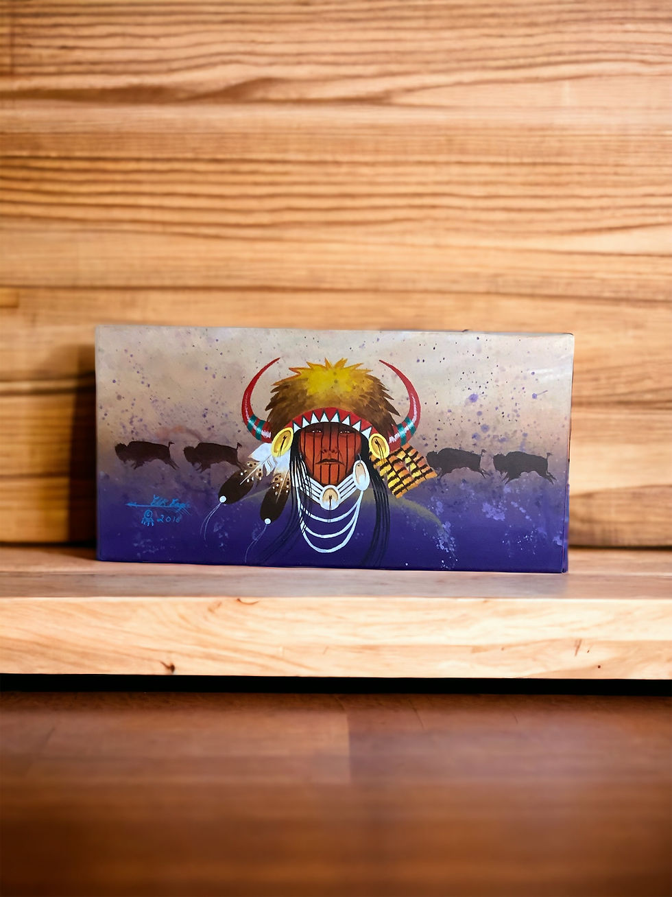 Buffalo Chief- Original by Van St. John