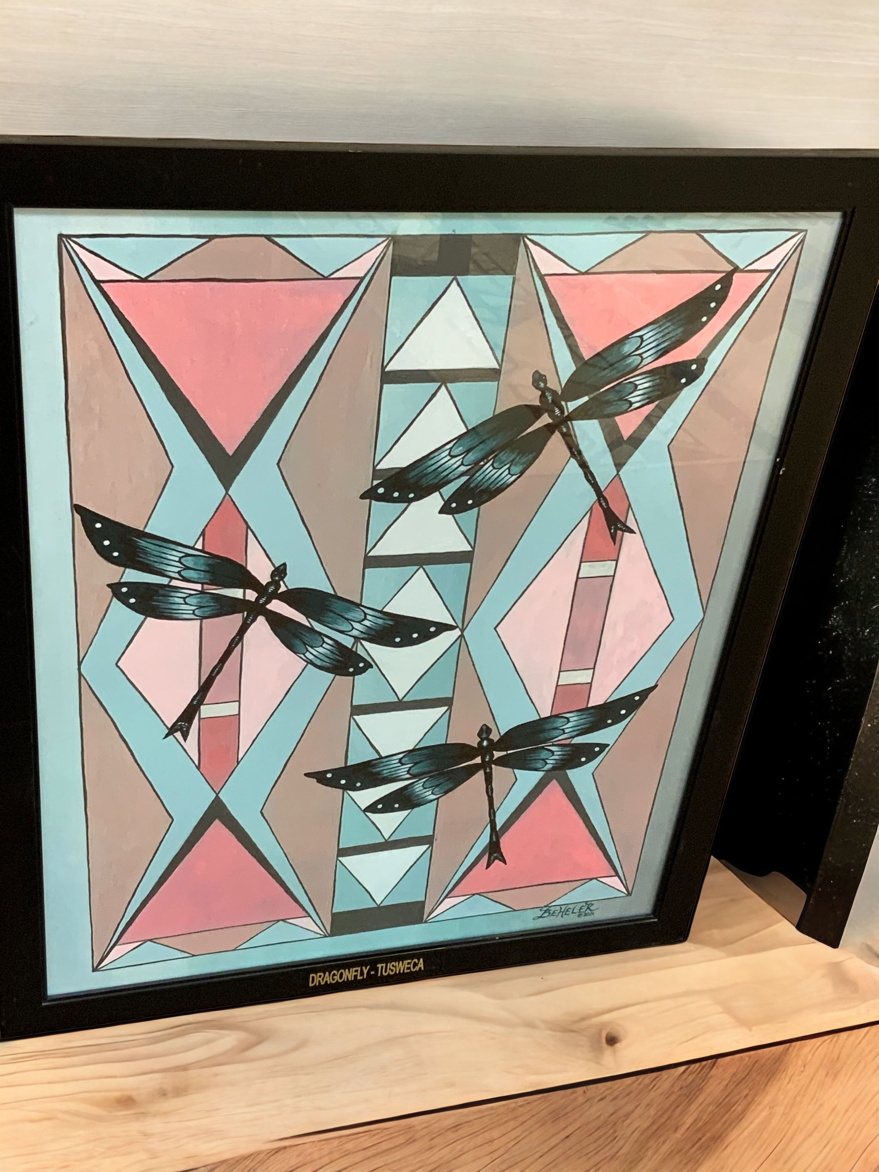 Dragonfly (Tusweca) - Framed Print by John Beheler