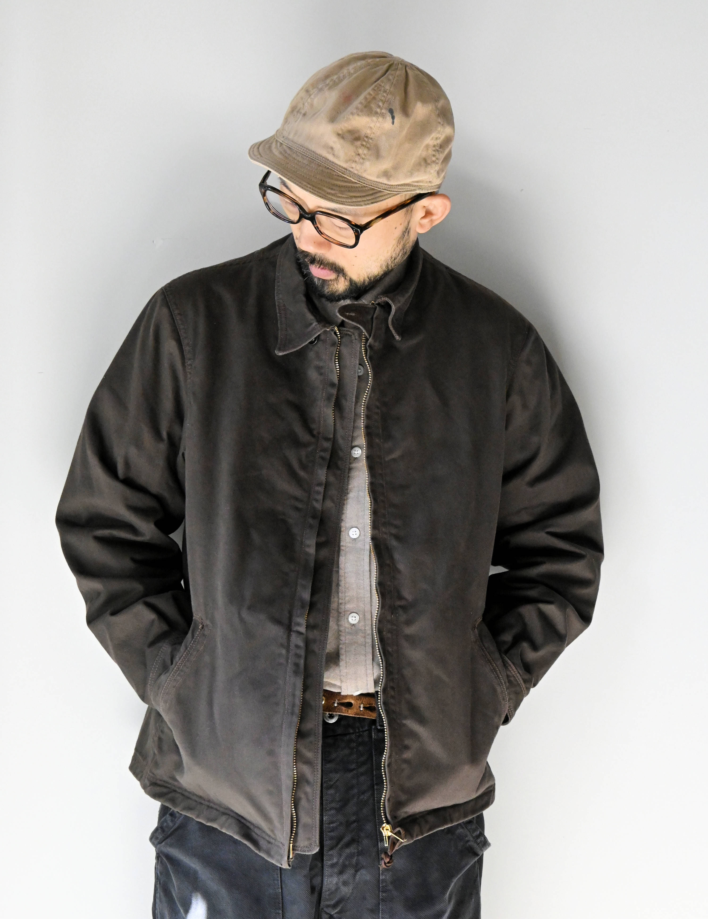 TA-3 Chino Jacket Dark Brown