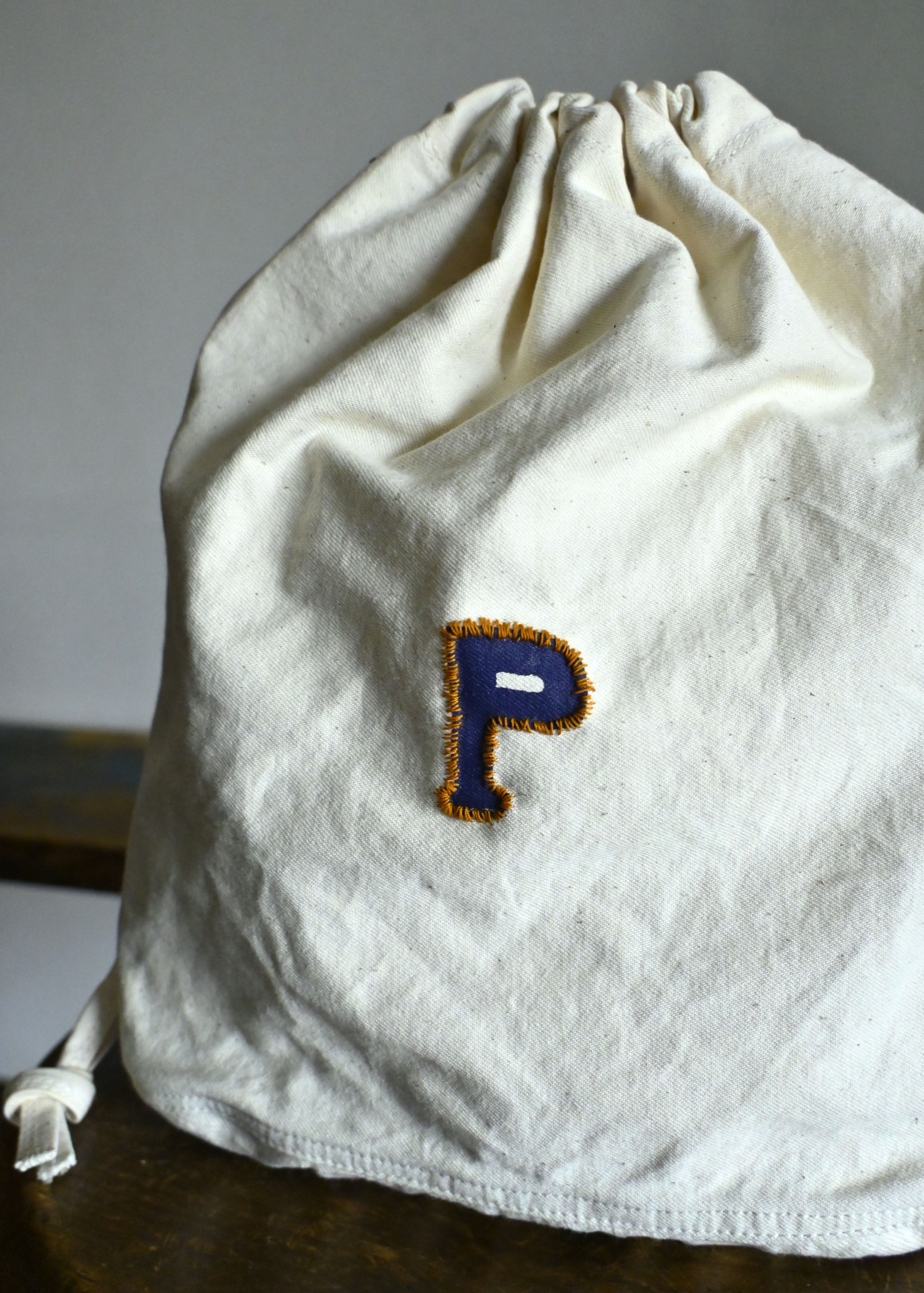 Selvedge Denim Drawstring Bag 3