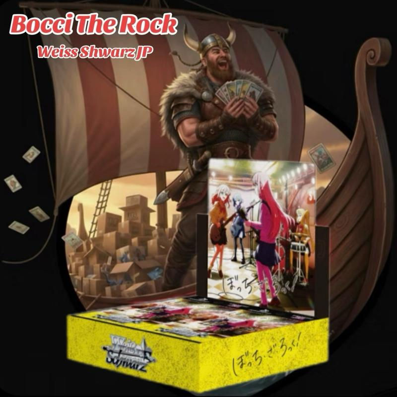 Bocchi the rock Weiss Shwarz Trading card game booster box