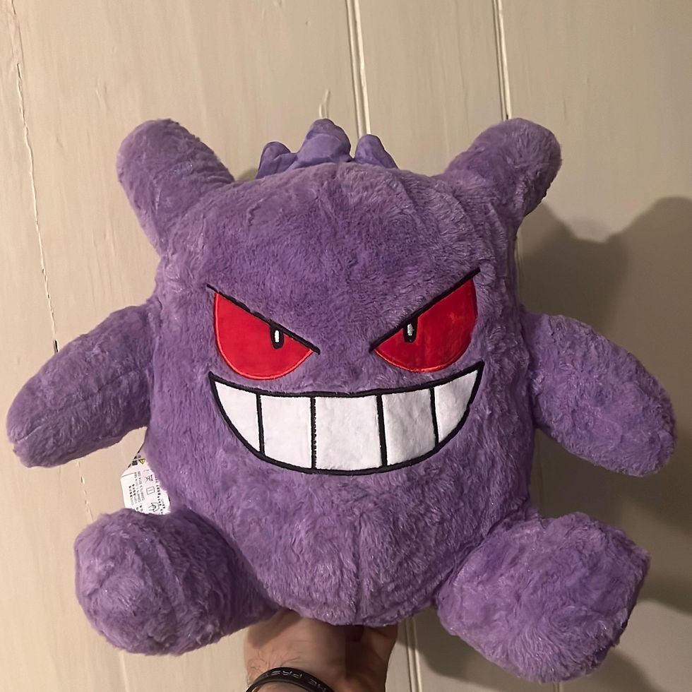 Thumbnail: Gengar Plush Toy for Stress Relief - Perfect for Cats and Dogs