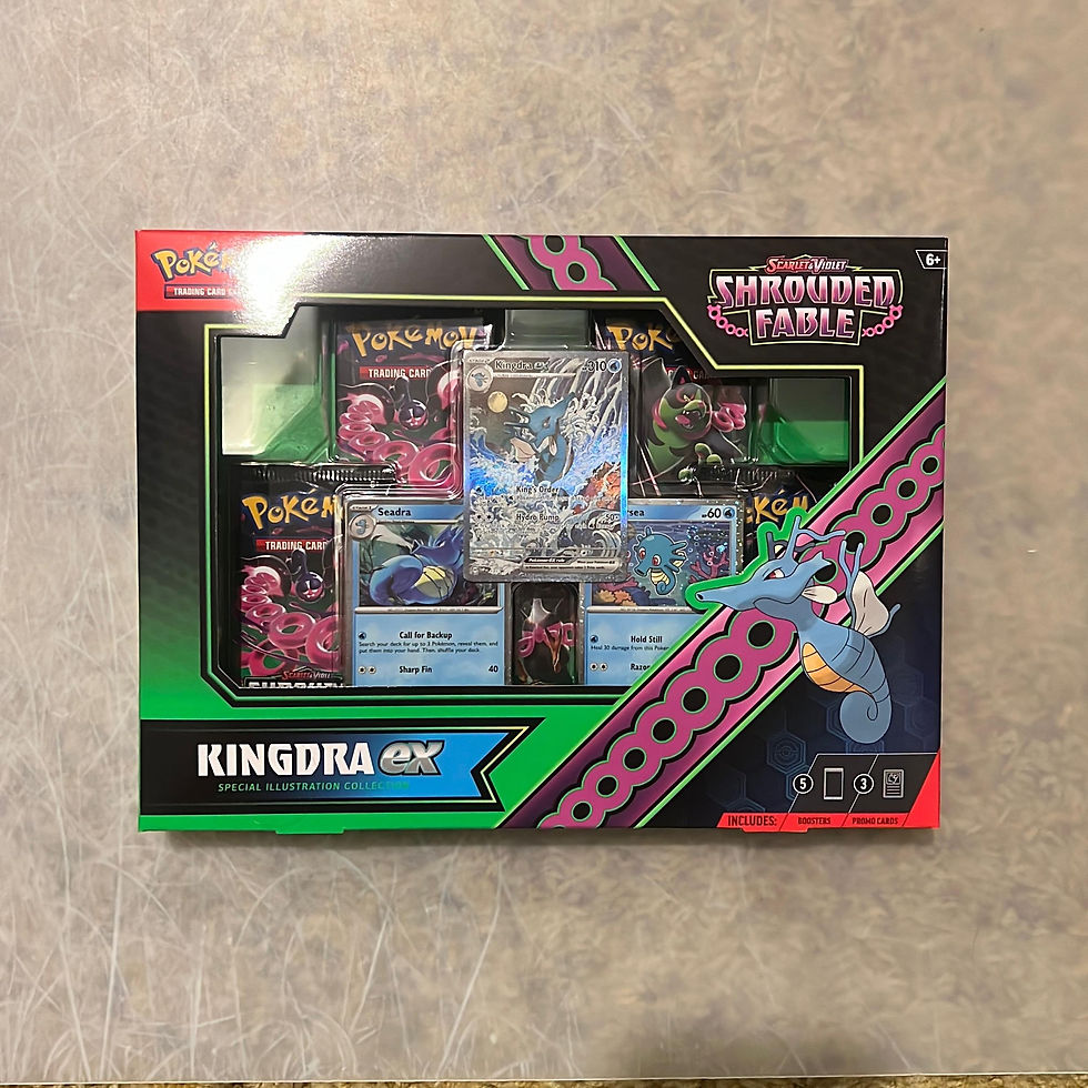 Thumbnail: Shrouded Fable - Greninja & Kingdra Ex Special Illustration Collection