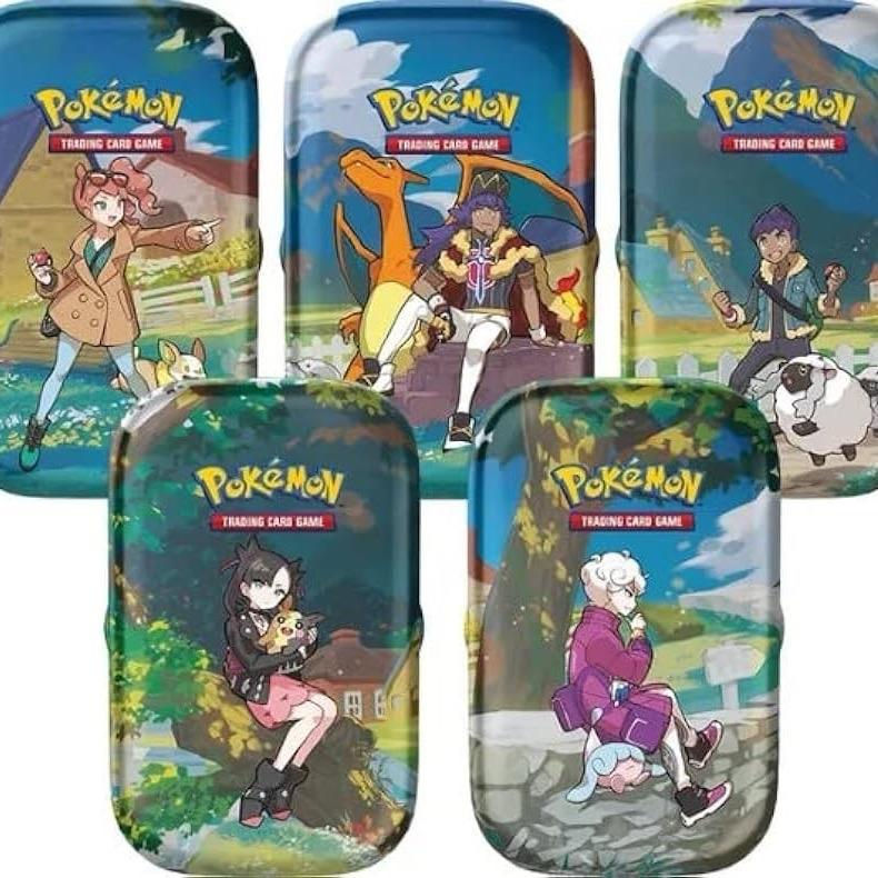 Thumbnail: Crown Zenith Mini Tins with 2 packs, sticker and info card! Pokémon Trading Card