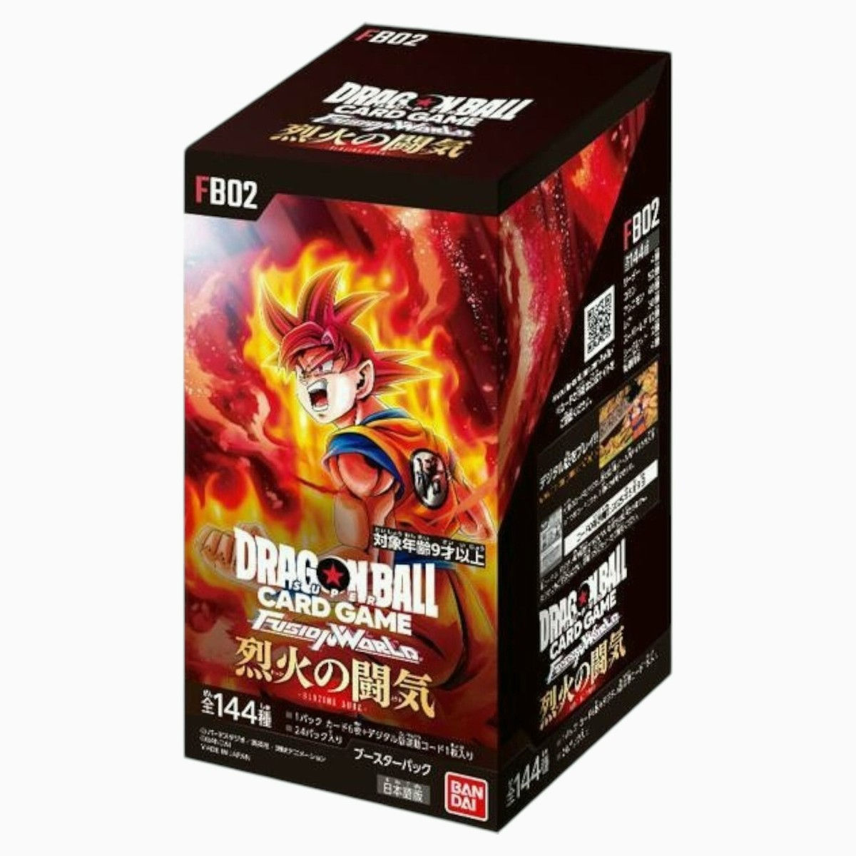 Dragon Ball Super Card Game Fusion World Blazing Aura Booster Box FB02 Japanese