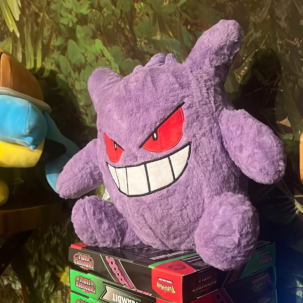 Thumbnail: Gengar Plush Toy for Stress Relief - Perfect for Cats and Dogs