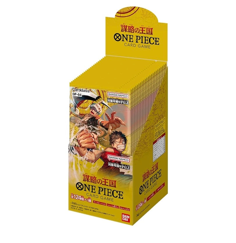 One Piece OP-04 Kingdom Of Plots Booster Box Japanese