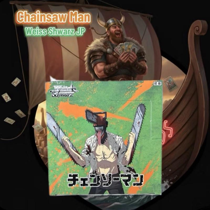 Chainsaw Man Weis Shwarz Trading Card Game booster packs