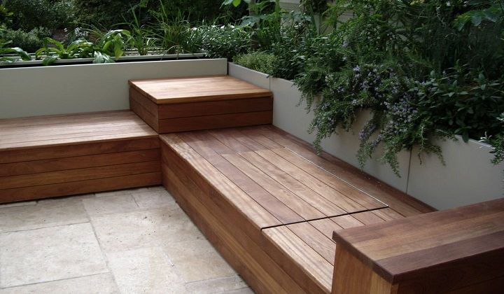 Timber Bench Seat
