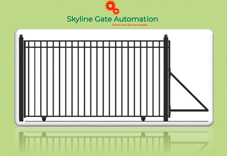 Measurement for a sliding gate - Skyline Gate Automation | Skyline Gate