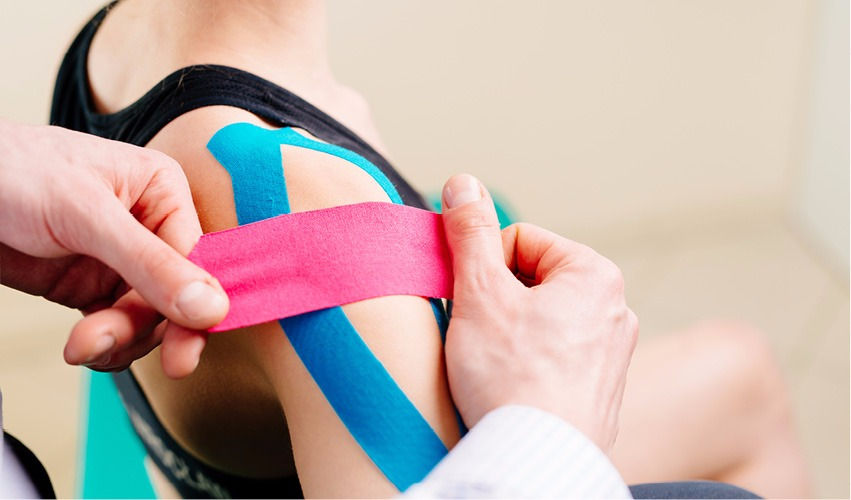 Kinesio taping