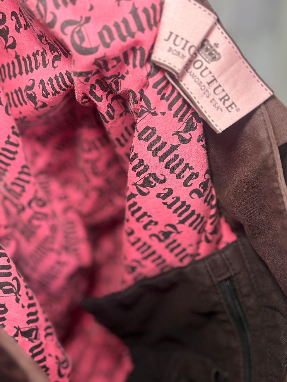 Thumbnail: Vintage Juicy Couture Brown Tote Bag 