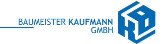 Baumeister Kaufmann Logo Schriftzug