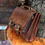 Thumbnail: Ornate Leather Briefcase Bag