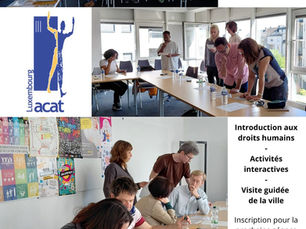 Atelier et visite guidée à Luxembourg-Ville ! - 11 juillet