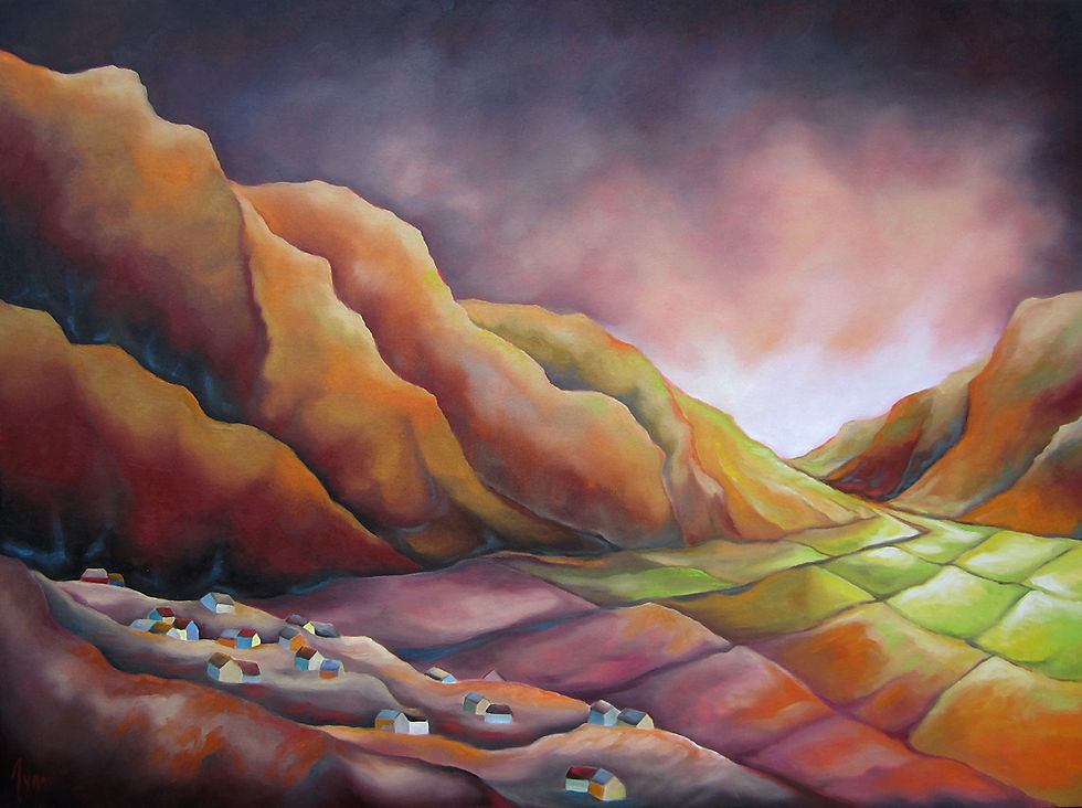 The Pass, 30x40