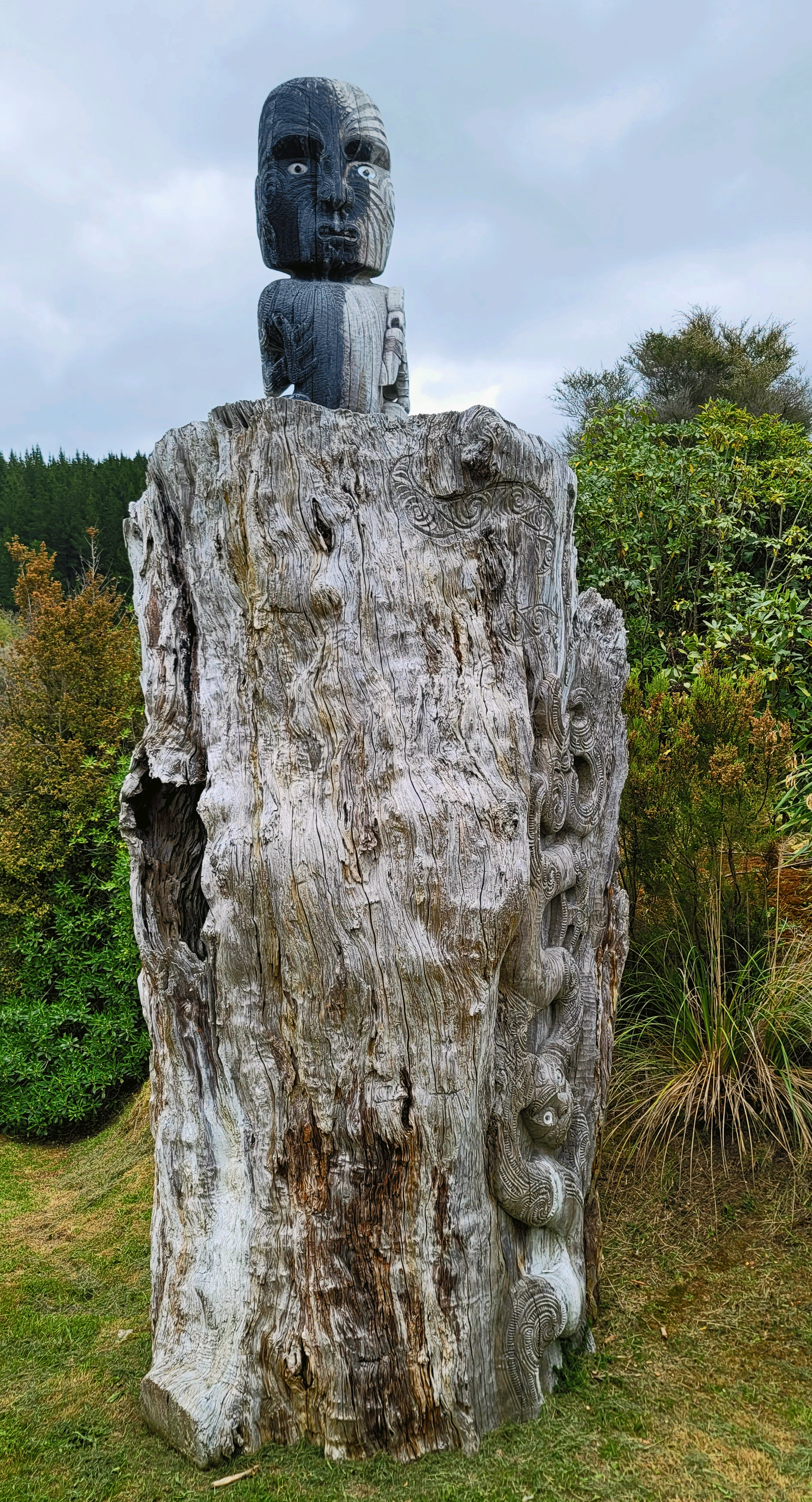 Maori art honoring Natororangi