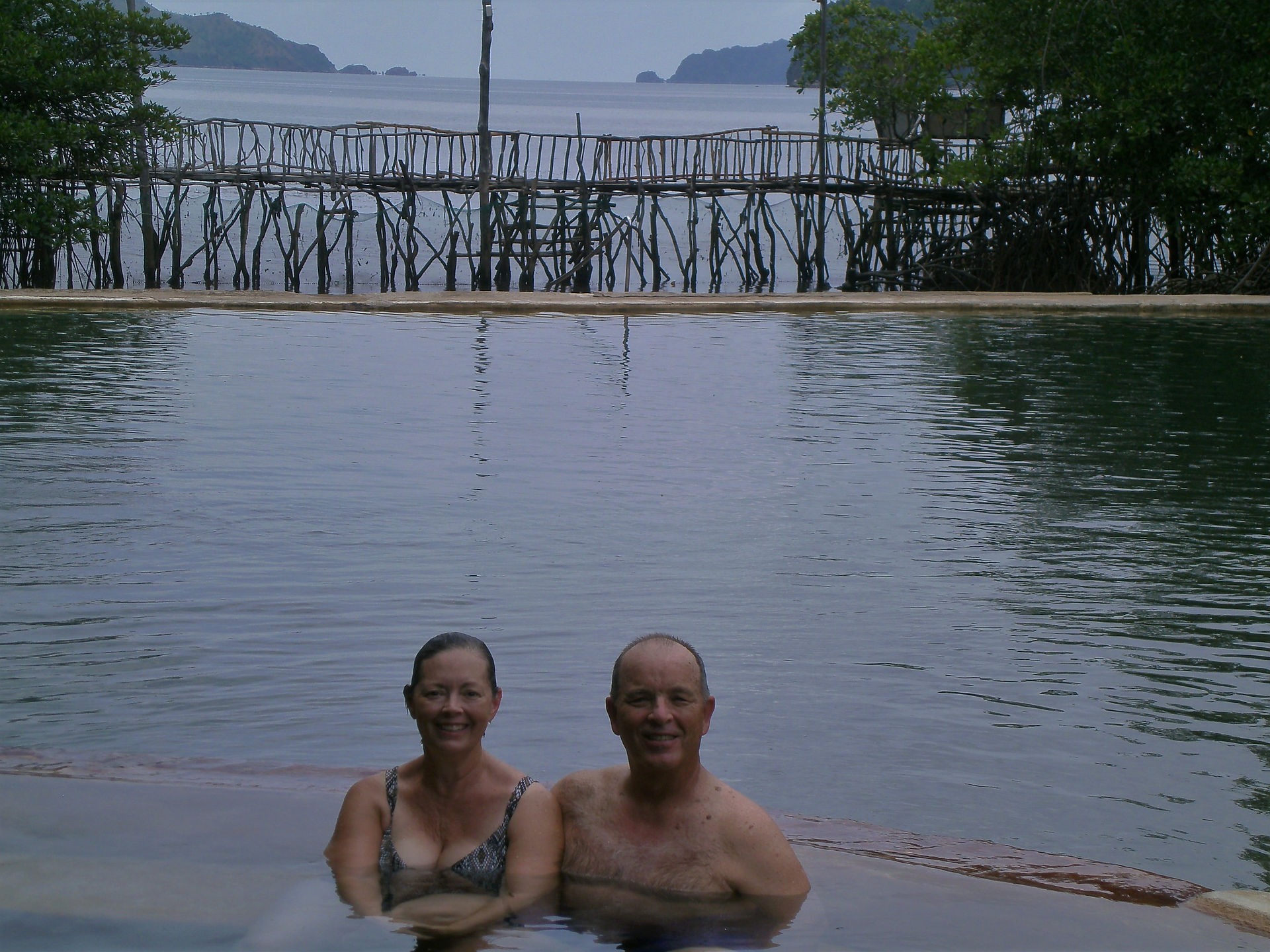 Maquinit Hot Springs Tom and Rebecca