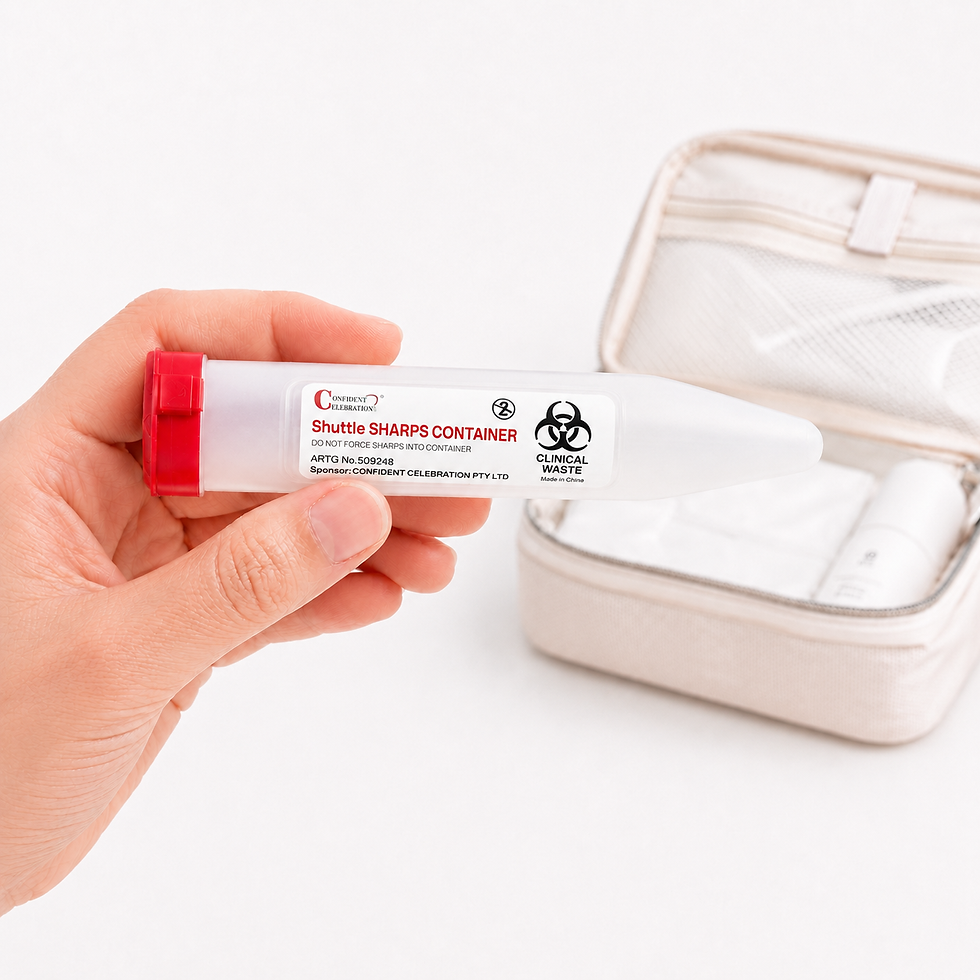 Thumbnail: Sharps Container 0.1L – 250pcs Carton