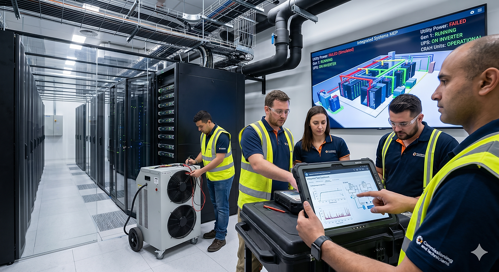 Data Center Commissioning: A Step-by-Step Guide to Startup, Testing & Validation