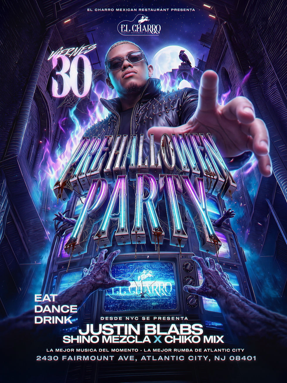HALLOWEEN EVE PARTY WITH BLABS @ EL CHARRO