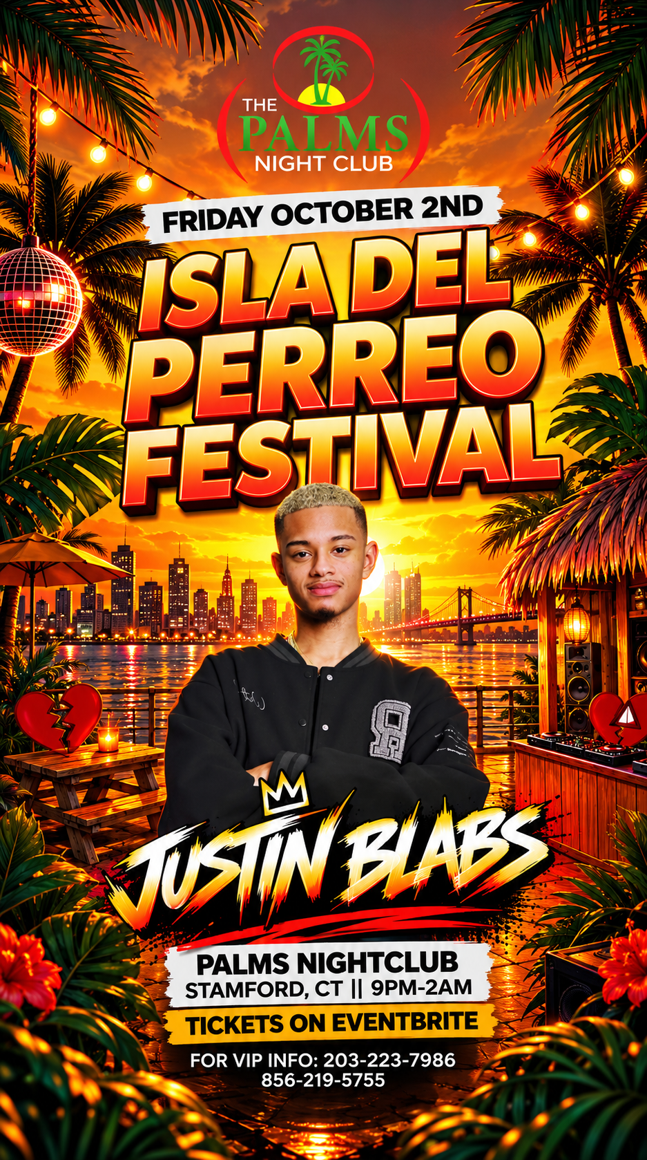 STAMFORD DEBUT BLABS @PALMS NIGHT CLUB