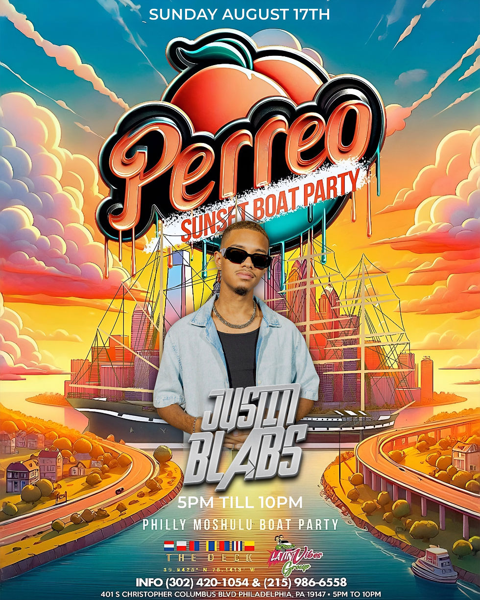 SUNSET PERREO WITH BLABS @MOSHULU