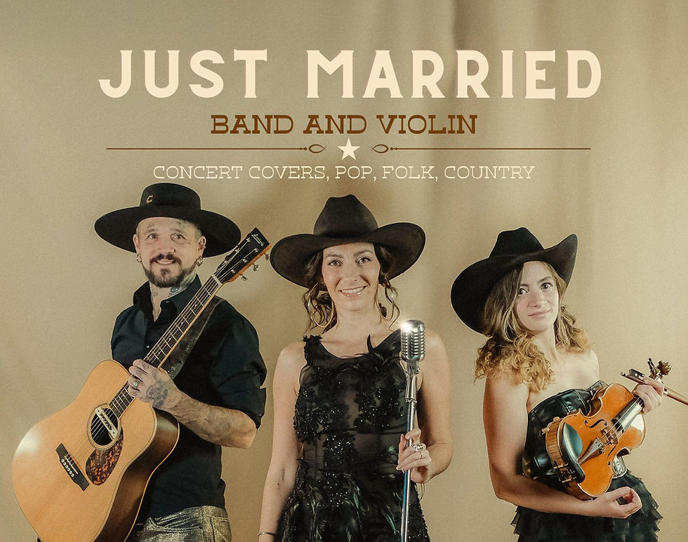 Just Married Band and Violin au RESERVOIR