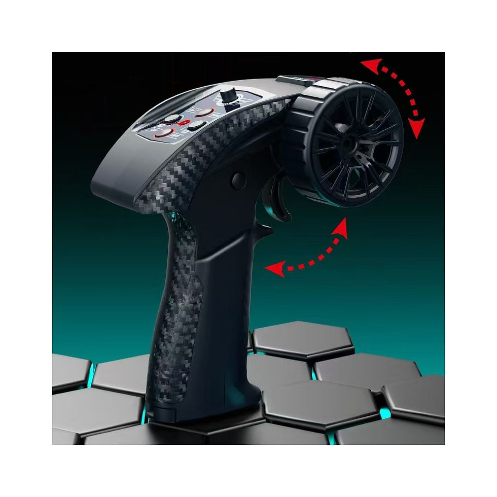 Miniatura: Carro RC JJRC C8835 4WD todoterreno militar color verde con diseño realista