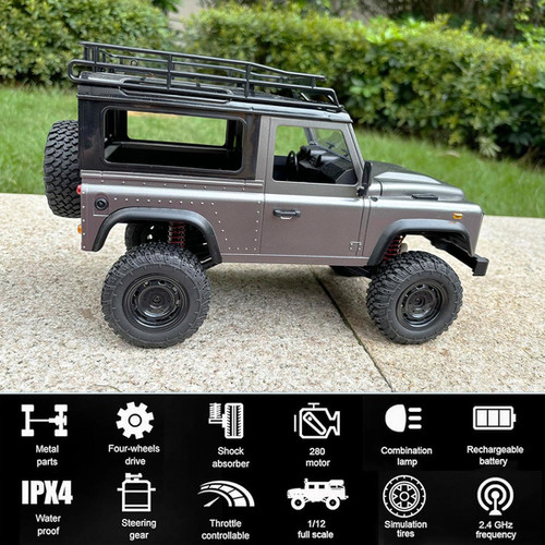 MN-99S Defender Edition: El Rock Crawler Pro Escala 1/12