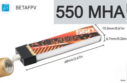 Miniatura: Accesorios FPV BETAFPV – baterías, cámaras, controladores y piezas compatibles para Meteor75 y Cetus X