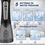 Miniatura: Irrigador dental inalámbrico avanzado con depósito de 10.1 fl oz y boquilla giratoria de 360