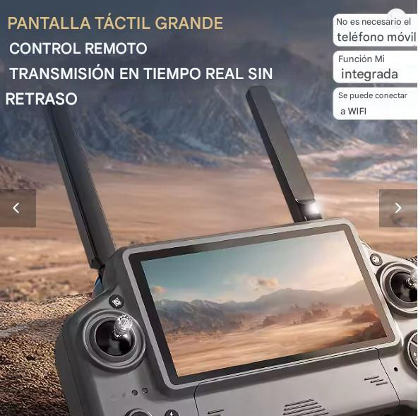 Imagen del sistema de transmisión Wi-Fi y 5G del drone