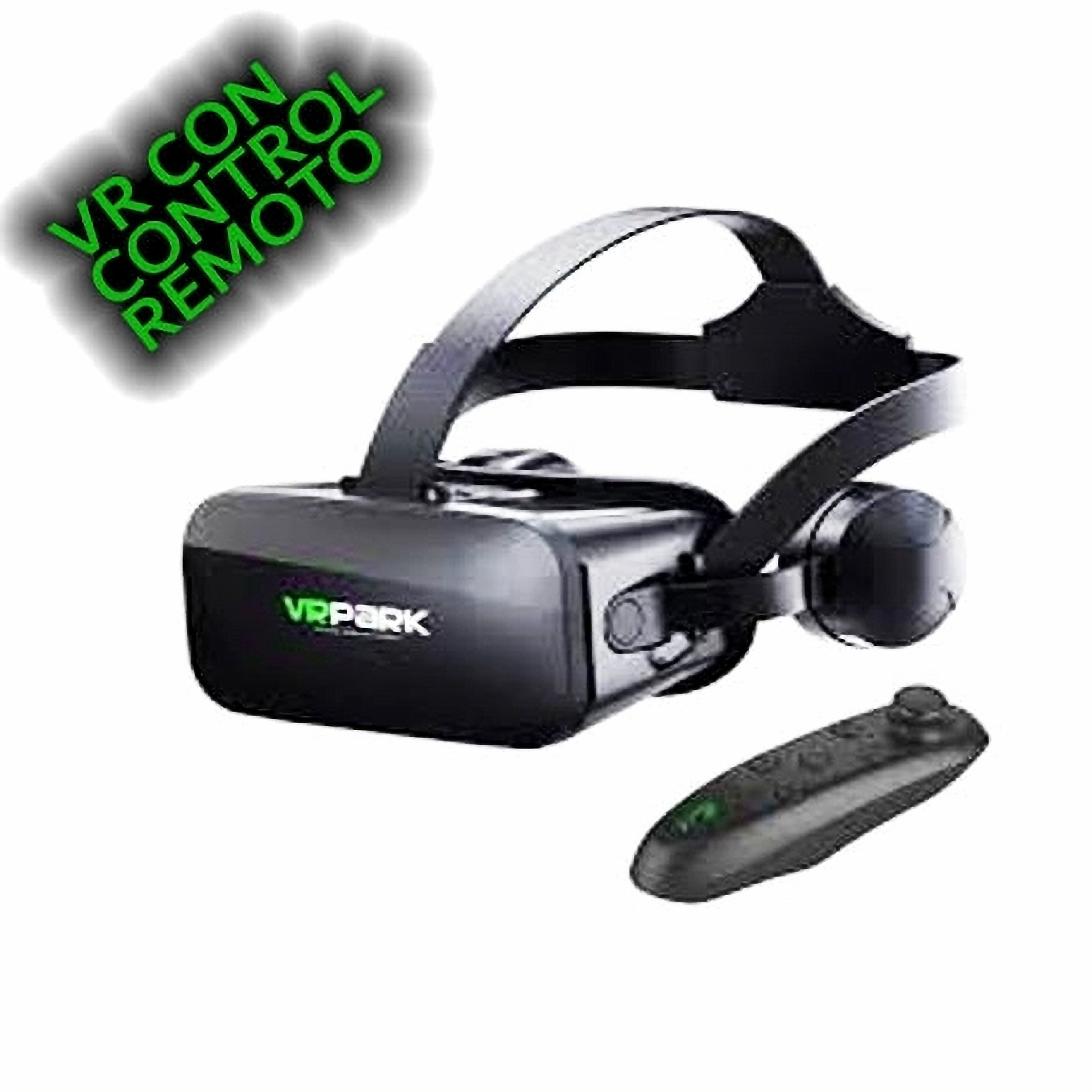 VRPARK 3D VR Gafas de realidad virtual – Gafas 3D Vr CON CONTROL REMOTO