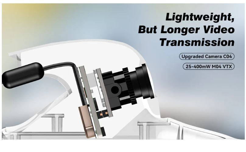 Miniatura: Drone de iniciación FPV BETAFPV Cetus X con control Lite3 y gafas VR03 – ideal para pilotos principiantes