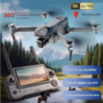 NUEVO DRONE FLY II 880, 20 KM ALCANCE, 50 MINUT DE VUELO, PANTALLA TACTIL