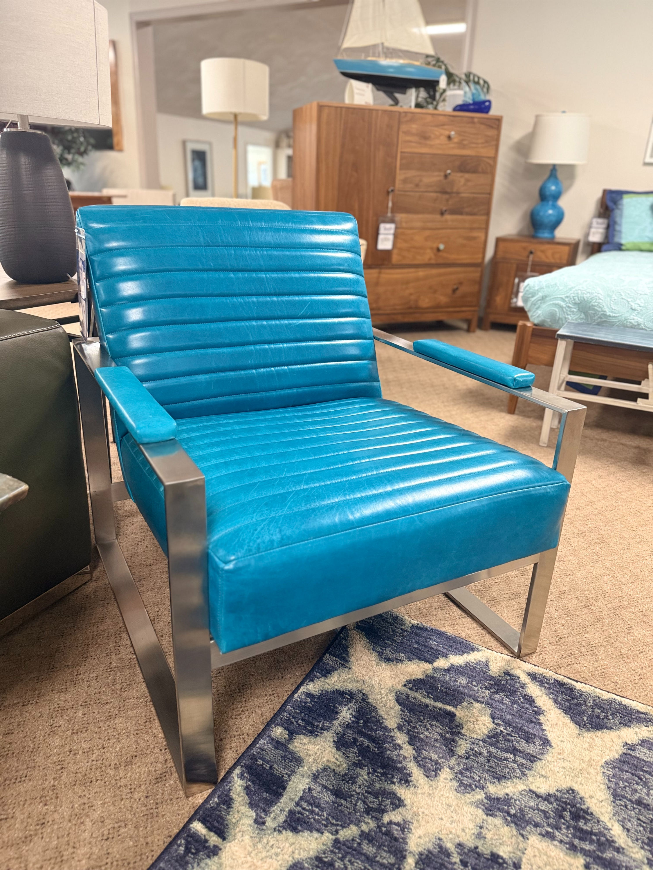 McKinley Leather Jeffrey Chair