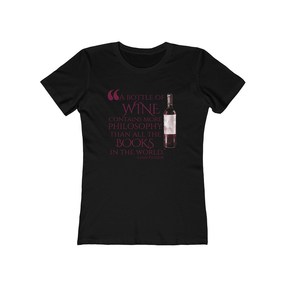 Thumbnail: Women's Quote Series Tee: Pasteur