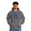 Thumbnail: Unisex Blame It On Bacchus™ Superhero Logo Hoodie - Purple