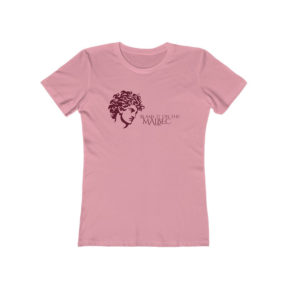 Thumbnail: Women's Grapes & Wine Series Tee: Malbec