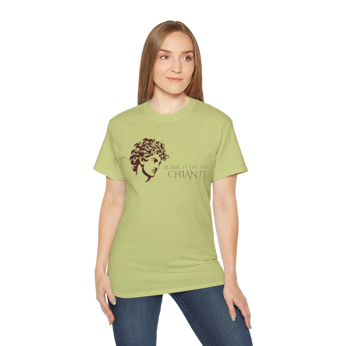 Unisex Grapes & Wine Series Tee: Chianti