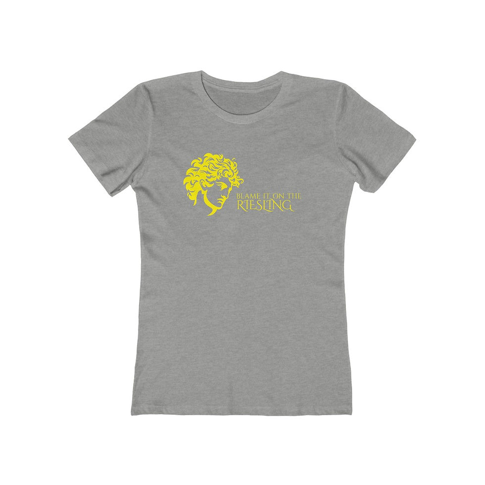 Thumbnail: Women's Grapes & Wine Series Tee: Riesling