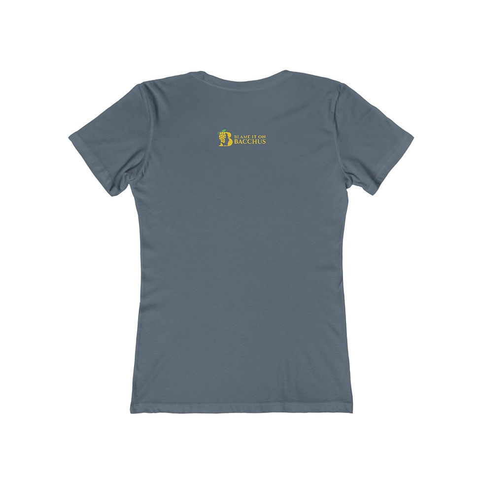 Thumbnail: Women's Grapes & Wine Series Tee: Chardonnay